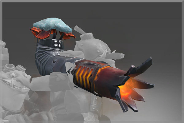 Inscribed Powdersled Rookery Cannon