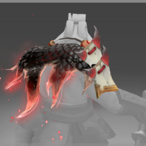 Inscribed Provocation of Ruin Pauldron