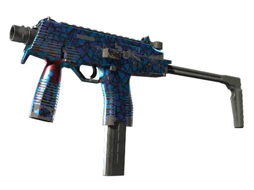 MP9 | Stained Glass (Well-Worn)