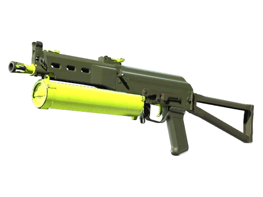 PP-Bizon | Chemical Green (Well-Worn)