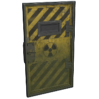 Radioactive Armored Door