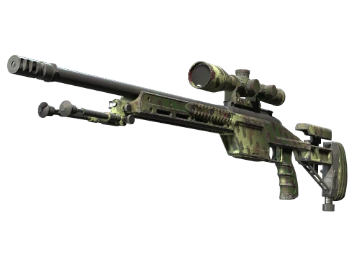 SSG 08 | Lichen Dashed (Well-Worn)