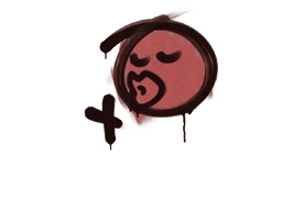 Sealed Graffiti | Smooch (Blood Red)