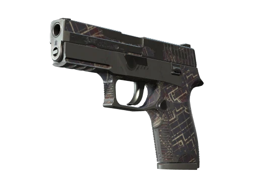 Souvenir P250 | Facility Draft (Battle-Scarred)