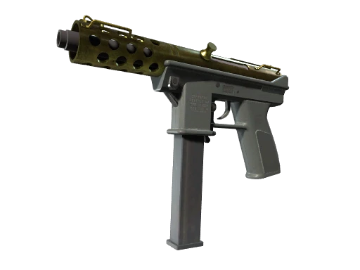 Souvenir Tec-9 | Brass (Well-Worn)