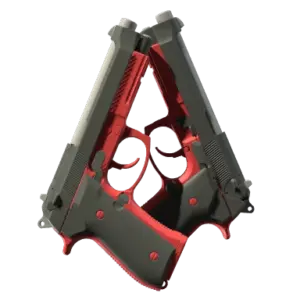 StatTrak™ Dual Berettas | Panther (Factory New)