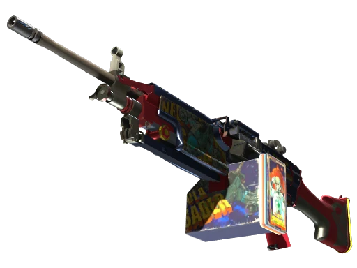 StatTrak™ M249 | Nebula Crusader (Factory New)