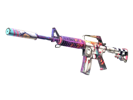 StatTrak™ M4A1-S | Vaporwave (Well-Worn)