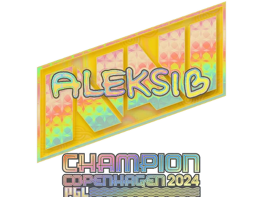 Sticker | Aleksib (Holo, Champion) | Copenhagen 2024