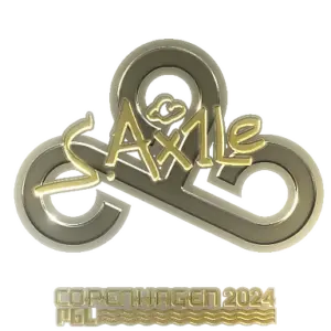 Sticker | Ax1Le (Gold) | Copenhagen 2024