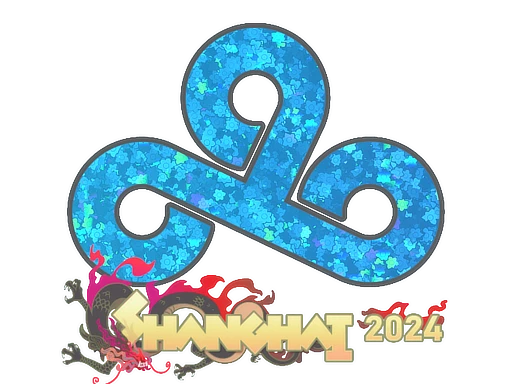 Sticker | Cloud9 (Glitter) | Shanghai 2024