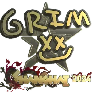 Sticker | Grim (Gold) | Shanghai 2024