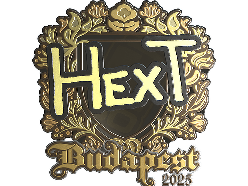 Sticker | HexT (Gold) | Budapest 2025