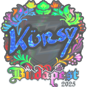 Sticker | Kursy (Holo) | Budapest 2025