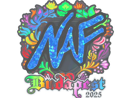 Sticker | NAF (Holo) | Budapest 2025