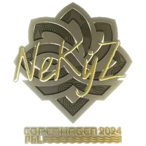 Sticker | NEKiZ (Gold) | Copenhagen 2024