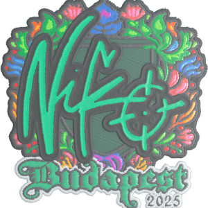 Sticker | NiKo (Embroidered) | Budapest 2025