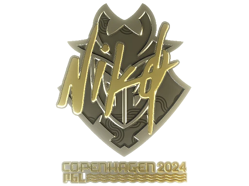 Sticker | NiKo (Gold) | Copenhagen 2024