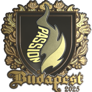 Sticker | Passion UA (Gold) | Budapest 2025
