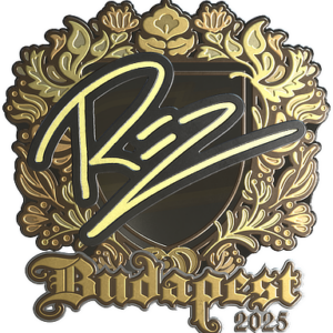 Sticker | REZ (Gold) | Budapest 2025