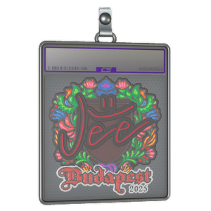 Sticker Slab | Jee (Embroidered) | Budapest 2025