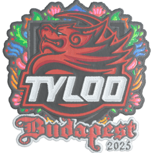Sticker | TYLOO (Embroidered) | Budapest 2025