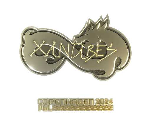 Sticker | XANTARES (Gold) | Copenhagen 2024