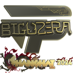 Sticker | biguzera (Gold) | Shanghai 2024