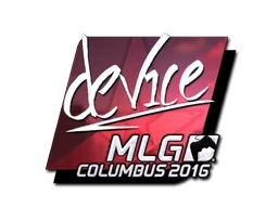 Sticker | device (Foil) | MLG Columbus 2016