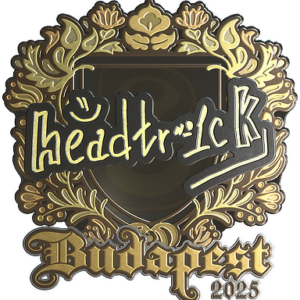 Sticker | headtr1ck (Gold) | Budapest 2025