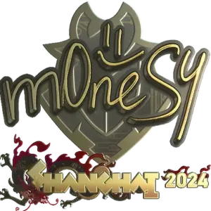 Sticker | m0NESY (Gold) | Shanghai 2024