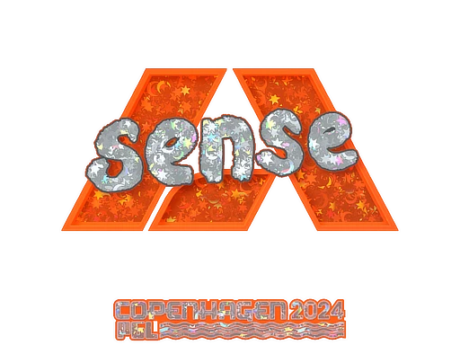 Sticker | sense (Glitter) | Copenhagen 2024