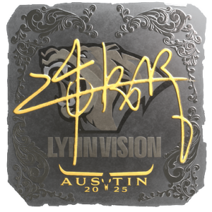 Sticker | z4KR (Foil) | Austin 2025