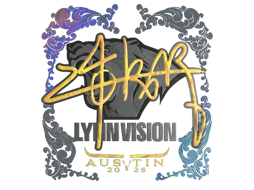 Sticker | z4KR (Holo) | Austin 2025