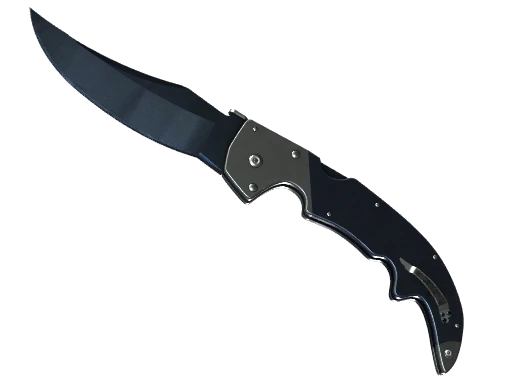★ StatTrak™ Falchion Knife | Blue Steel (Well-Worn)