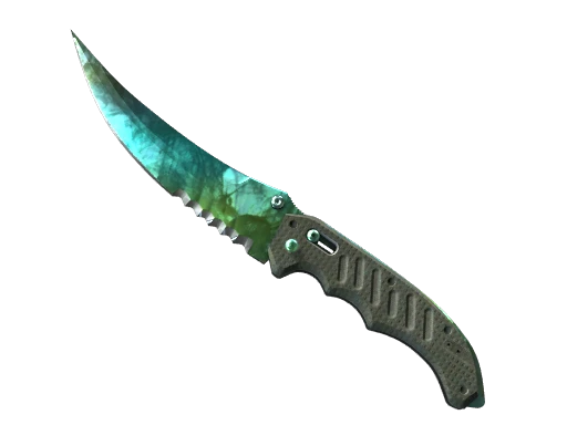 ★ StatTrak™ Flip Knife | Gamma Doppler Phase 4 (Minimal Wear)