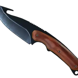 ★ StatTrak™ Gut Knife | Blue Steel (Well-Worn)