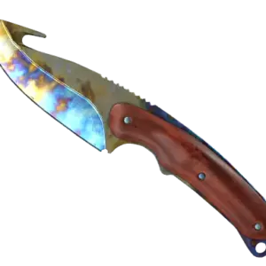 ★ StatTrak™ Gut Knife | Case Hardened (Well-Worn)