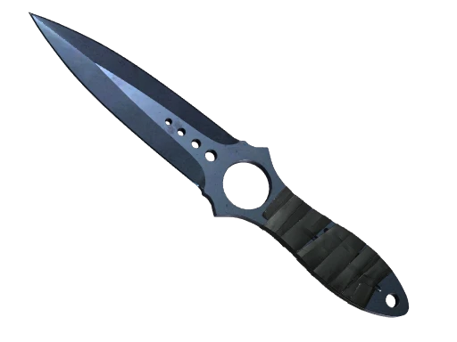 ★ StatTrak™ Skeleton Knife | Blue Steel (Battle-Scarred)