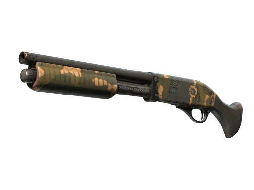 Sawed-Off | Black Sand (Battle-Scarred)