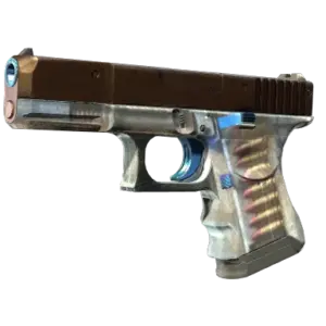 StatTrak™ Glock-18 | Clear Polymer (Battle-Scarred)