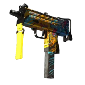 StatTrak™ MAC-10 | Stalker (Well-Worn)