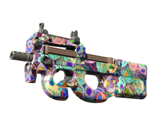 StatTrak™ P90 | Death by Kitty (Minimal Wear)