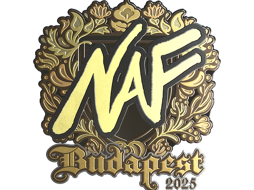 Sticker | NAF (Gold) | Budapest 2025