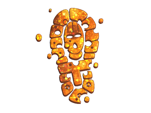 Sticker | T Tracks (Glitter)