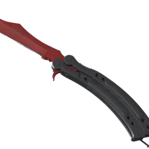 ★ Butterfly Knife | Crimson Web (Minimal Wear)