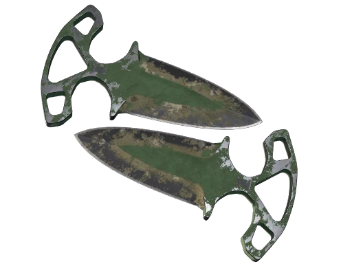 ★ StatTrak™ Shadow Daggers | Forest DDPAT (Battle-Scarred)