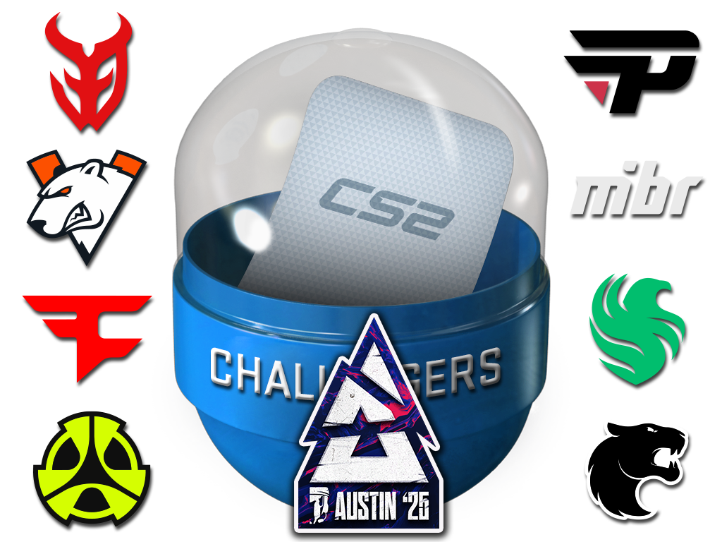 Austin 2025 Challengers Sticker Capsule
