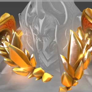 Autographed Golden Latticean Shards