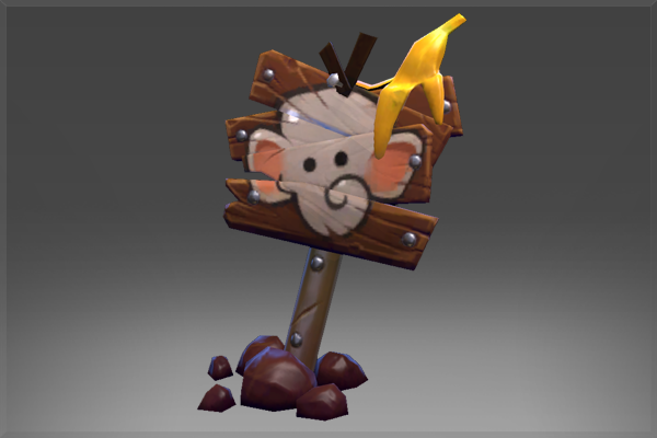 Autographed Pachyderm Powderwagon Sign